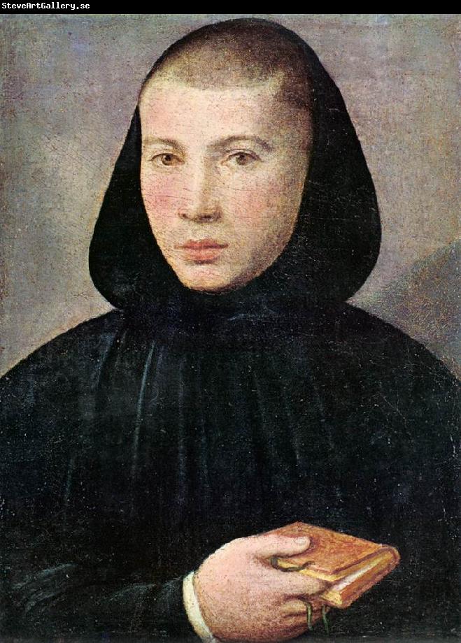 CAROTO, Giovanni Francesco Portrait of a Young Benedictine g